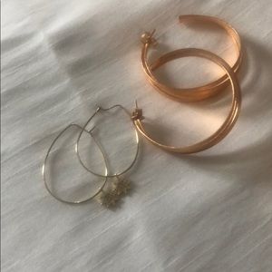 Hoop earrings
